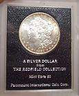 1881 S Morgan Silver Dollar Paramount Redfield Hoard Collection Rim 
