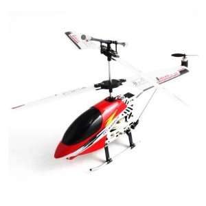 Skyhawk 3 Channels Mini RC Helicopter Gyro Series 6689 2 (Red) : Toys 
