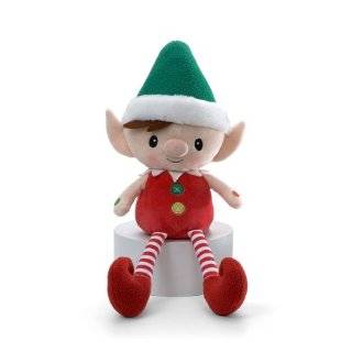 Piece Plush Christmas Elves Elf With Wood Ladder Adorable Holiday 