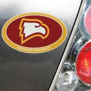  NCAA Winthrop Eagles Oval Magnet