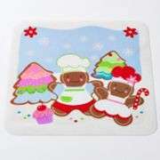 Christmas Holiday Vinyl Placemats Snowman Gingerbread Man 4 Styles 