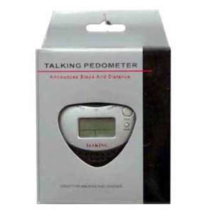  Bulk Savings 346144 Talking Pedometer Step Distance 