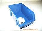 Plastic Stackable Poly Storage Parts Bins Hang Stacking Pick Rack Nuts 