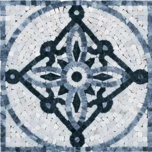  Shaw Floors CS60A 00100 Mini Flower Medallion Tile Accent 