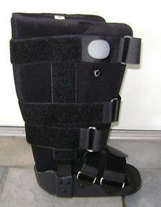 Medical Fracture Air Pump Walking Boot Cast with Crutches  
