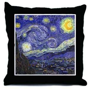  Throw Pillow Van Gogh Starry Night HD 