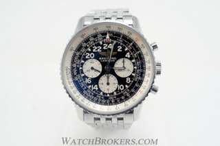   Navitimer Series Cosmonaute A12322 Mens Stainless Steel Manual Watch