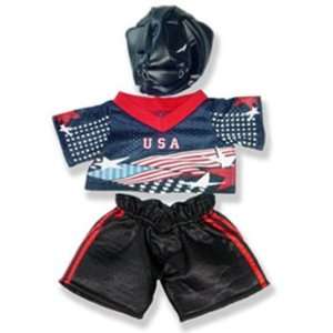  American Hockey Outfit Teddy Bear Clothes Fit 14   18 
