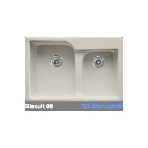   Advantage 3.2 Double Bowl Kitchen Sink with Four Faucet Holes 25 4 09