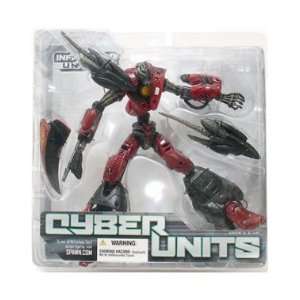 Cyber Units Ultra Action Figure Infiltrator Unit 001 Red 