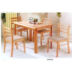   All Natural Solid Wood Table with Fan legs 30x48
