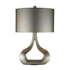 Trendsitions Collection 1 Light 26 Carolina Table Lamp in Silver Leaf 