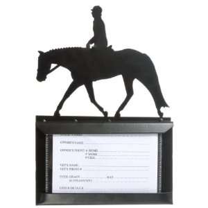  Stall Card Holder English Horse