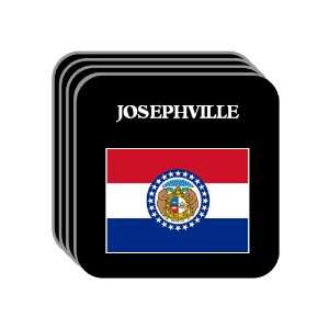  US State Flag   JOSEPHVILLE, Missouri (MO) Set of 4 Mini 