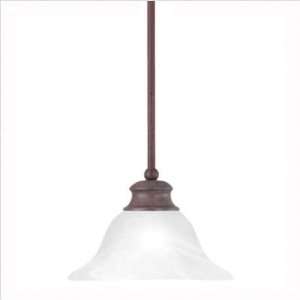     SL8296 81   Alabaster Pendant in Tile Bronze