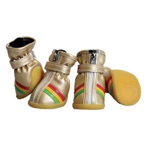   Life Fashion Stripe Shoes   Gold/Red/Yellow/Green   SM