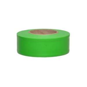   , PVC Film, Texas Green Glo Solid Color Roll Flagging (Pack of 144