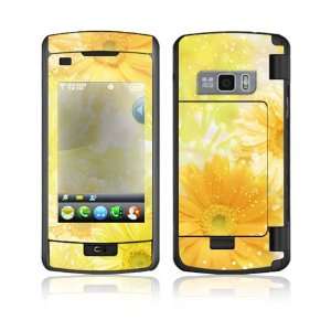  LG enV Touch (VX1100) Decal Skin   Yellow Flowers 
