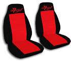 SPECIAL SET**ANGEL CAR SEAT COVERS BLK RED NICE&C@@L