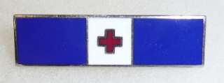 1940s AMERICAN RED CROSS SERVICE BAR PIN for 5 YEARS  