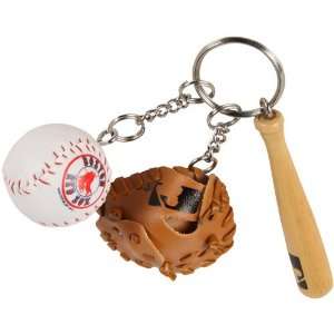  MLB Boston Red Sox Baseball Gear Keychain Sports 