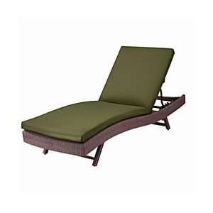  Sun Lounger Cushion 76x23 1/2x3   Fern Green 