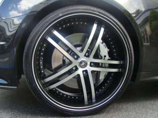 22 x10 x8.5 Staggered Cadillac 2009+ CTS V Wheels Rims  
