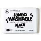ERC Quality Jumbo Stamp Pad Black Washable By Center Enterprises