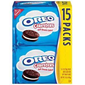 Nabisco OREO Cakesters Multi Pack, 15 Count  Grocery 