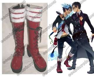 Blue Exorcist Ao no Rin Okumura Cosplay Shoes Boots  