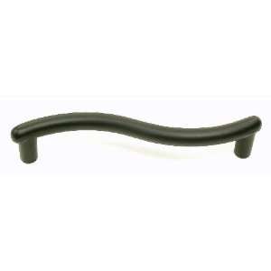   Center to Center Flat Black Curve Cabinet Bar Pull M511: Home