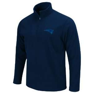  NFL New England Patriots Fade Route Adult Long Sleeved 1/4 Zip 