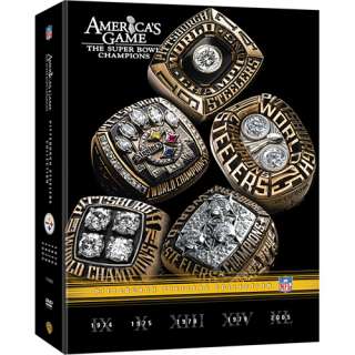   Steelers DVDs Warner Brothers Americas Game Pittsburgh Steelers DVD