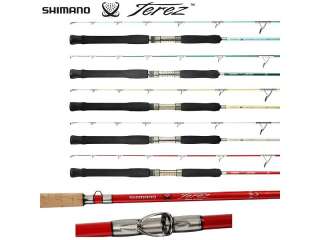 Shimano Terez TZS72MSR Spinning Rod   Sunset Red 022255139397  
