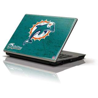 Miami Dolphins Electronics Skinit Miami Dolphins Generic 17 Laptop 