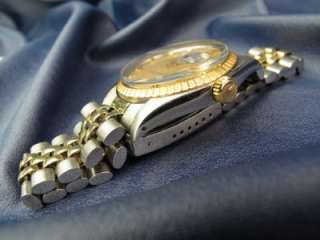   Vintage Rolex Date SS & 14k Gold Trim Ref 1505 Jubilee #389  