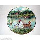 Bradford Exchange Collector Plate The Pintail Ducks by Bart Jerner