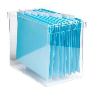  The Container Store Desktop File Acrylic
