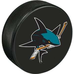   San Jose Sharks Third Logo Replica Puck Official: Sports & Outdoors