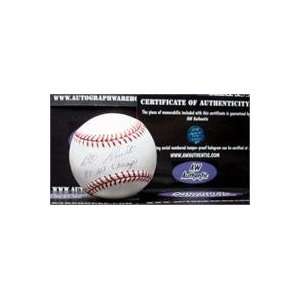  Bill Russell autographed Baseball inscribed 81 WS Champs 