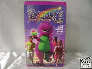 Barneys Great Adventure The Movie VHS 044005545739  