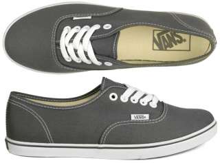 Vans Schuhe Authentic Lo Pro pewter grey/white grau weiß era alle 