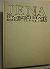 Buch Carl Zeiss Stiftung Jena, Mikroskop, Fernglas, Op