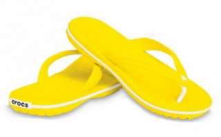 Original Crocs Crocband Flip Yellow / Gelb  