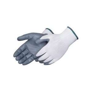  Nitrile Palm Coated Stretch Nylon Gloves  15 Gauge: Home 