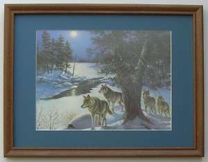 Wolves Pictures Wolf Wildlife Framed Country Picture Print Art  