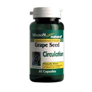  2 Pack Special of MASON NATURAL GRAPE SEED EXTRACT 50MG 