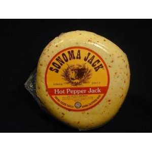 Sonoma Hot Pepper Jack   2/5lb Wheels  Grocery & Gourmet 