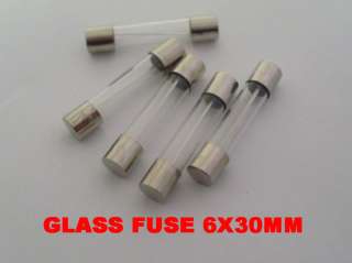 20 x Glass Fuse 6x30mm 10 A 250V Quick Fast Blow 10 Amp  