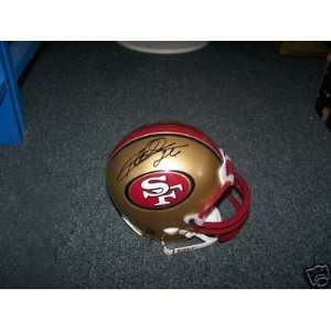  Rod Woodson San Francisco 49ers Signed Mini Helmet: Sports 